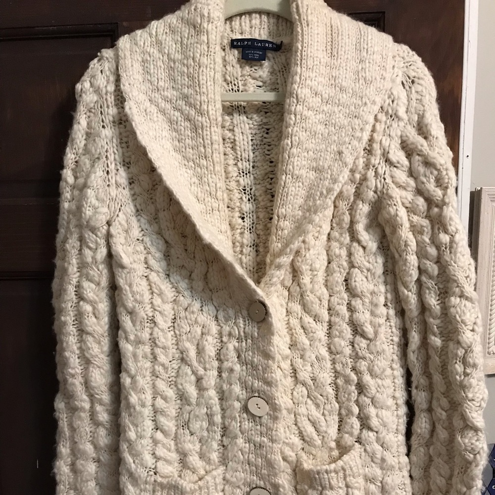 Ralph lauren chunky sweater